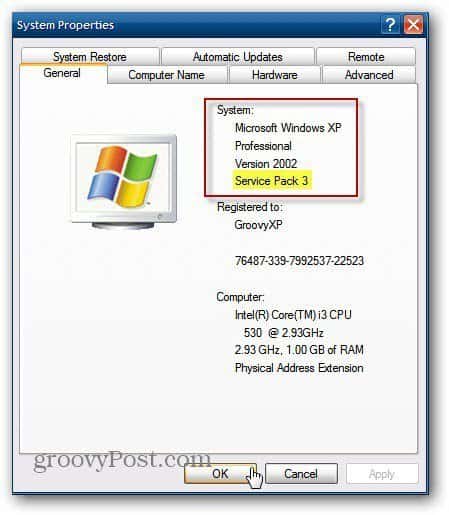 Install Windows Xp Pack 3